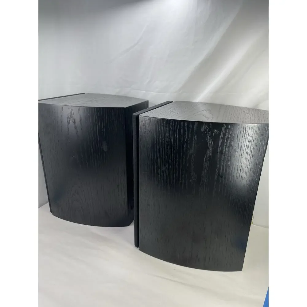 TruAudio TC-165 M Bookshelf Speakers Pair Black TRU Cinema 8 Ohm TESTED